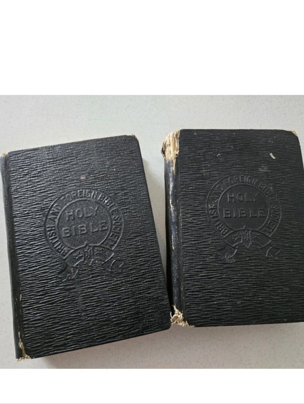 Bible Lot Of 2 Antique 1888